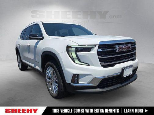 Summit White 2024 GMC Acadia AWD Elevation