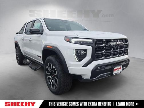 Summit White 2026 GMC Canyon AT4