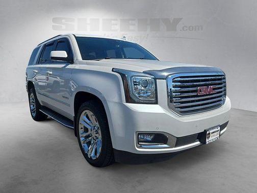 White Frost Tricoat 2020 GMC Yukon SLT