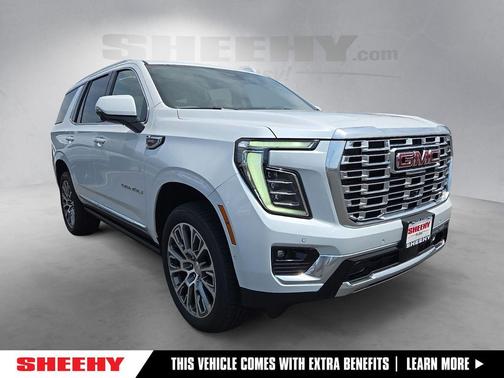Glacier White Tricoat 2026 GMC Yukon Denali