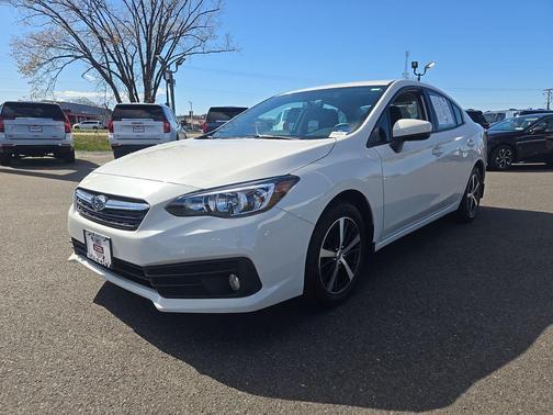 Crystal White Pearl 2023 Subaru Impreza Premium