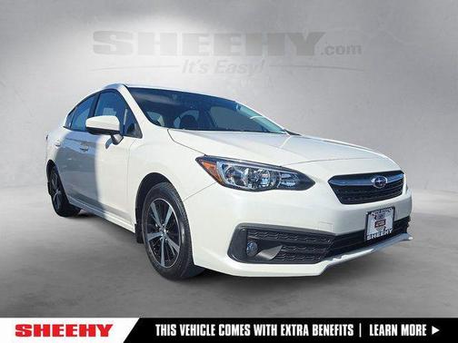 Crystal White Pearl 2023 Subaru Impreza Premium