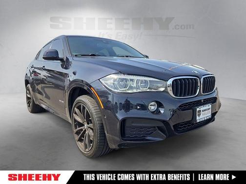 Carbon Black Metallic 2018 BMW X6 xDrive35i