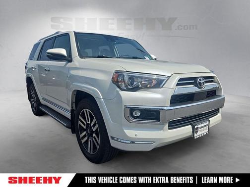 Blizzard Pearl 2021 Toyota 4Runner Limited