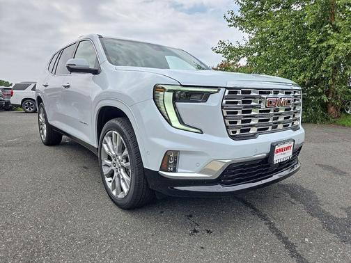 Glacier White Tricoat 2026 GMC Acadia Denali