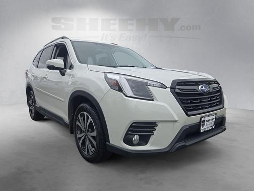 Crystal White Pearl 2022 Subaru Forester Limited