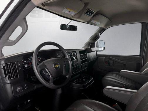Summit White 2023 Chevrolet Express 3500 RWD 3500 Extended Wheelbase LS