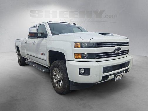 Summit White 2018 Chevrolet Silverado 3500 LTZ