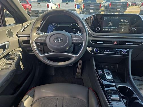 Hampton Gray 2020 Hyundai SONATA SEL Plus