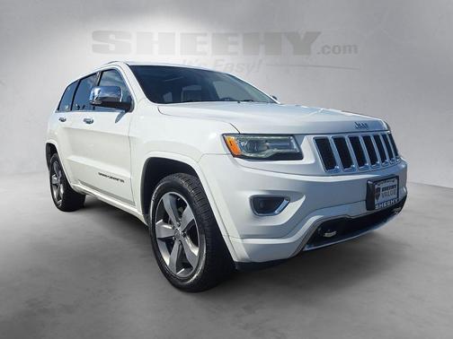 Bright White Clearcoat 2016 Jeep Grand Cherokee Overland