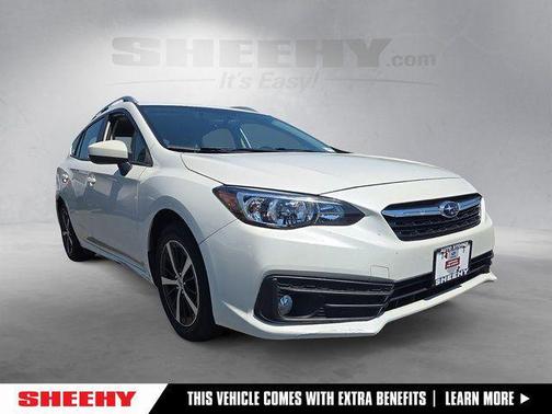 Crystal White Pearl 2022 Subaru Impreza Premium