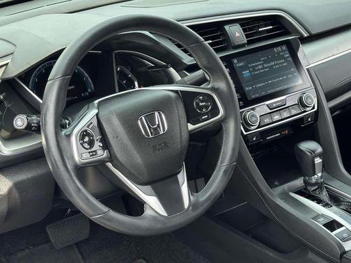 Aegean Blue Metallic 2016 Honda Civic EX-L
