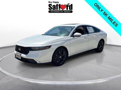 Platinum White Pearl 2023 Honda Accord EX