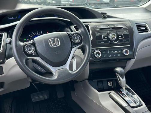 Gray 2013 Honda Civic LX