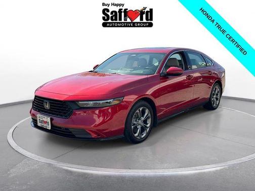 Radiant Red 2023 Honda Accord Hybrid EX-L