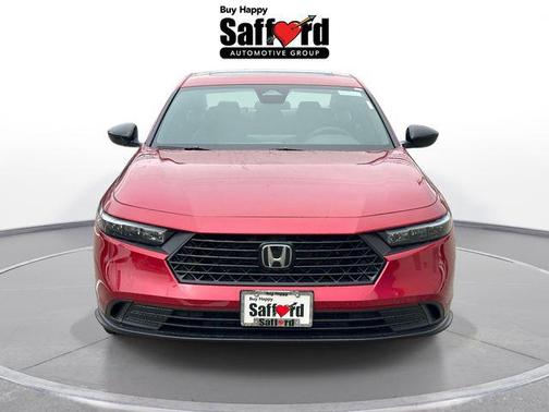 Radiant Red 2026 Honda Accord Hybrid Sport