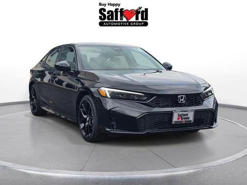 Crystal Black Pearl 2026 Honda Civic Hybrid Sport