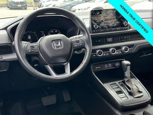 Radiant Red Metallic 2025 Honda CR-V Hybrid Sport AWD