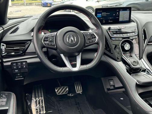 Liquid Carbon Metallic 2023 Acura RDX A-Spec Advance Package