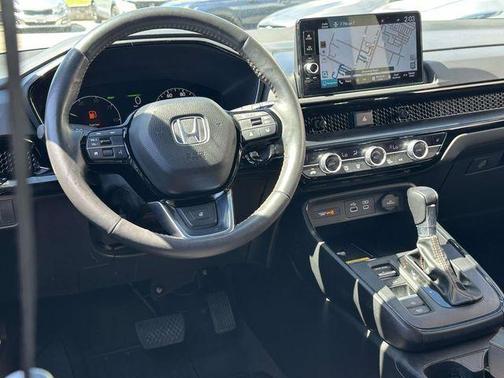 Canyon River Blue Metallic 2024 Honda CR-V Hybrid Sport Touring AWD