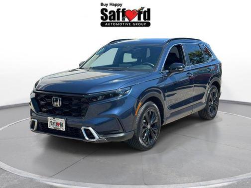 Canyon River Blue Metallic 2024 Honda CR-V Hybrid Sport Touring AWD