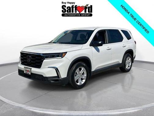 Platinum White Pearl 2023 Honda Pilot AWD LX