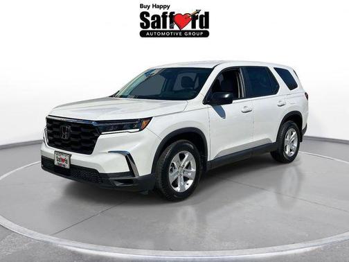Platinum White Pearl 2023 Honda Pilot AWD LX
