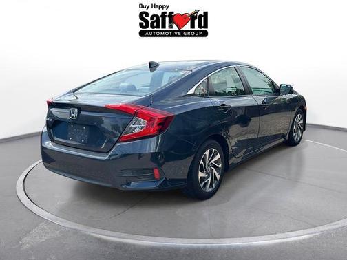 Blue 2017 Honda Civic EX