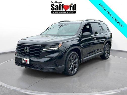 Crystal Black Pearl 2025 Honda Pilot Sport