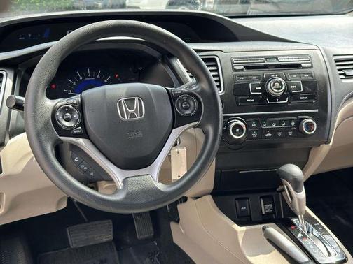 Gray 2015 Honda Civic LX