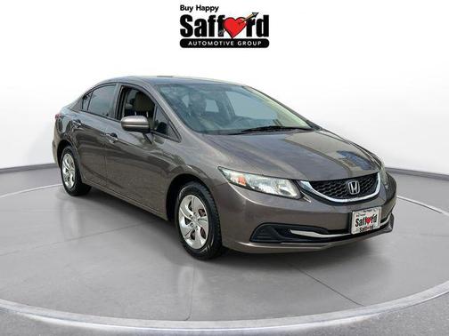 Gray 2015 Honda Civic LX