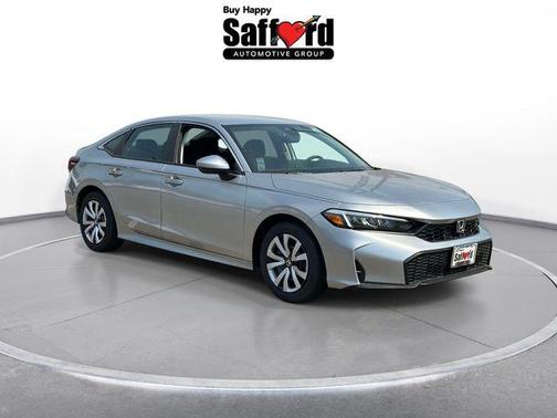 Solar Silver Metallic 2026 Honda Civic LX