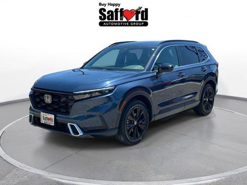 Canyon River Blue Metallic 2024 Honda CR-V Hybrid Sport Touring AWD