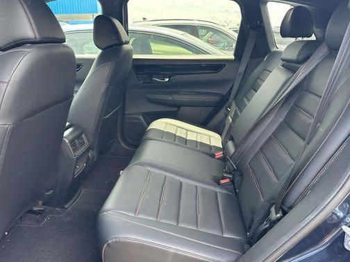 Canyon River Blue Metallic 2024 Honda CR-V Hybrid Sport Touring AWD