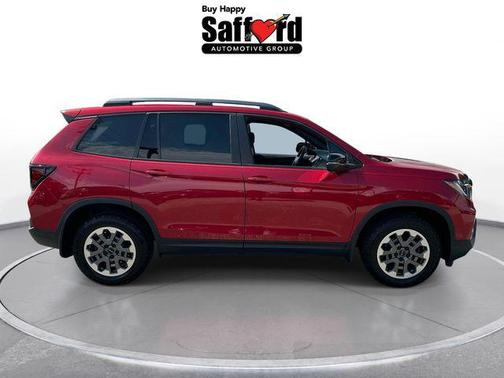 Radiant Red Metallic II 2024 Honda Passport AWD TrailSport