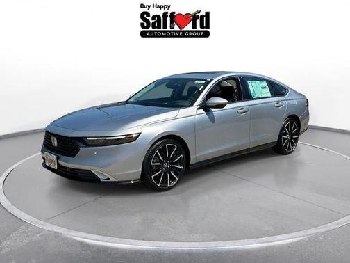 Silver Metallic 2026 Honda Accord Hybrid Touring