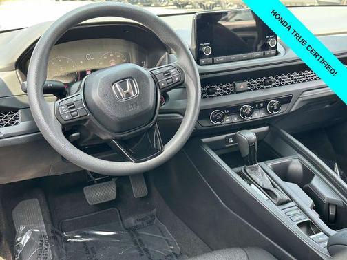 Crystal Black Pearl 2025 Honda Accord LX 1.5T