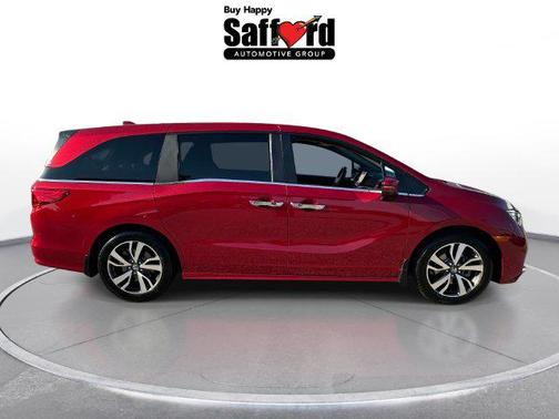 Radiant Red Metallic II 2024 Honda Odyssey Touring