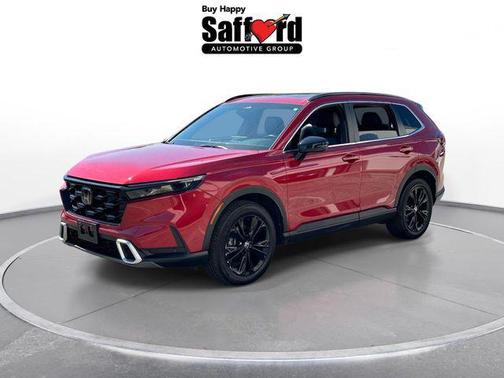 Radiant Red Metallic 2024 Honda CR-V Hybrid Sport Touring AWD