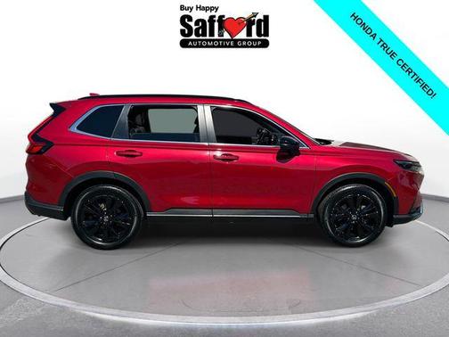 Radiant Red Metallic 2024 Honda CR-V Hybrid Sport Touring AWD