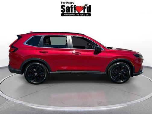 Radiant Red Metallic 2024 Honda CR-V Hybrid Sport Touring AWD