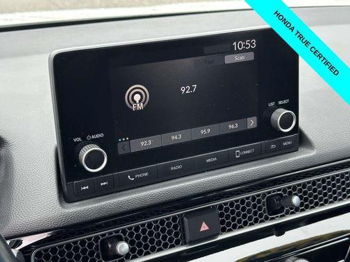 Platinum White 2023 Honda Civic Sport