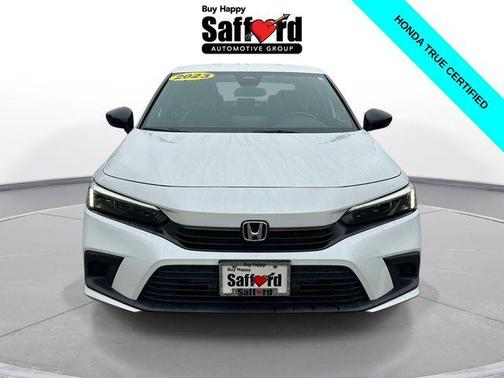 Platinum White 2023 Honda Civic Sport