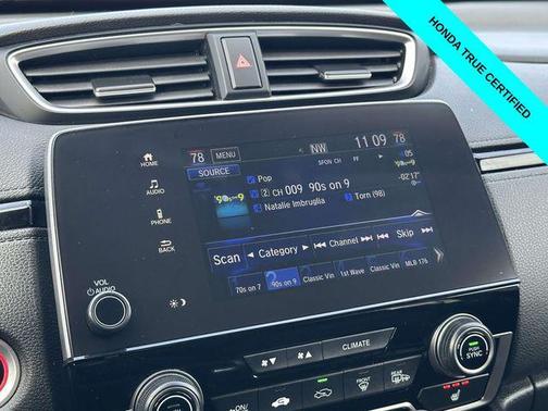 Aegean Blue Metallic 2020 Honda CR-V AWD EX