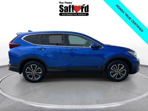 Aegean Blue Metallic 2020 Honda CR-V AWD EX