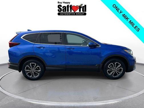 Aegean Blue Metallic 2020 Honda CR-V AWD EX
