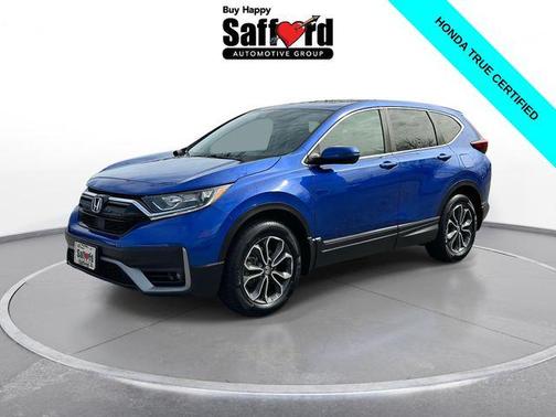 Aegean Blue Metallic 2020 Honda CR-V AWD EX