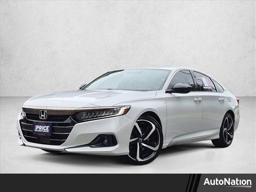Platinum White Pearl 2022 Honda Accord Sport SE 1.5T