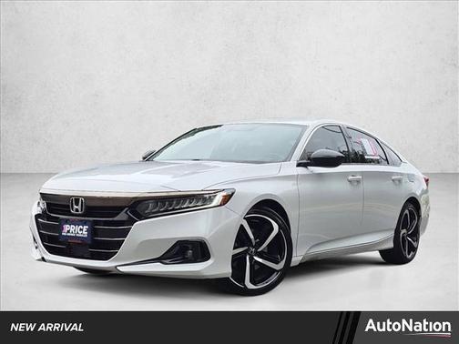 Platinum White Pearl 2022 Honda Accord Sport SE 1.5T