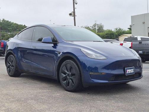 Deep Blue Metallic 2024 Tesla Model Y Long Range Dual Motor All-Wheel Drive